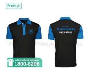 Áo đồng phục nội thất Thanh Minh - áo Thun Printstyle - Công Ty TNHH Thương Mại Và Dịch Vụ Printstyle